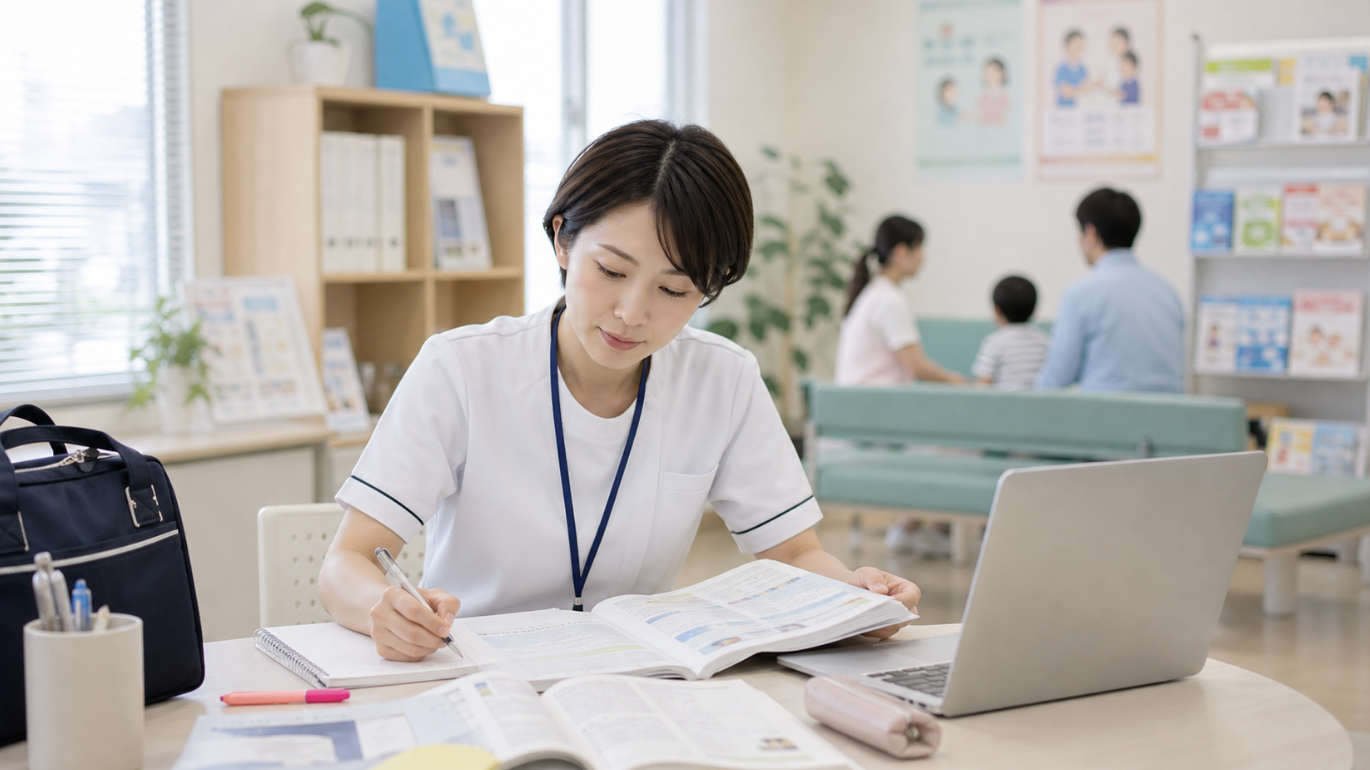 保健師になるには？看護師から保健師資格を取得した私が勉強法・キャリアを解説